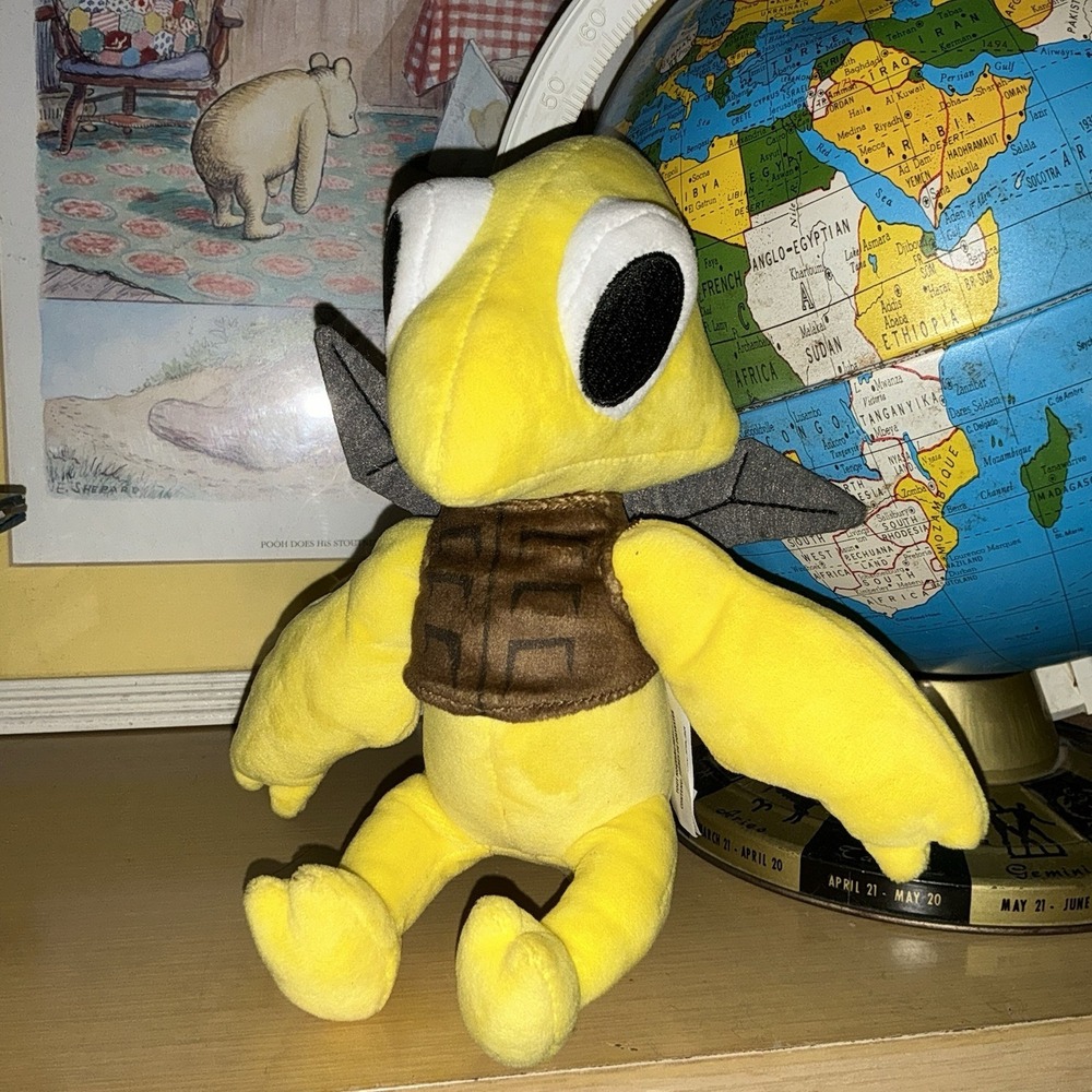 Rainbow‎ Friends Yellow Plush Character Soft Stuffed Toy Video Game Series